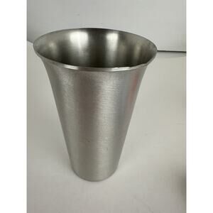 Pewter Web Early American Reproduction Water Goblet 5 x 3 ins. Vintage 1980